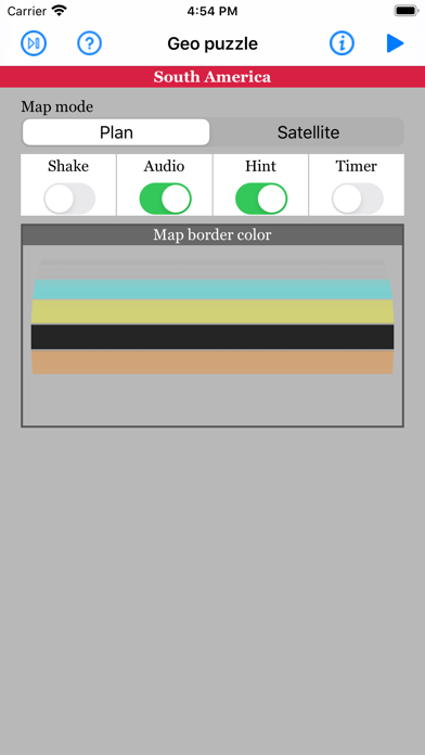 GeoPuzzleSouthAmericaのおすすめ画像1