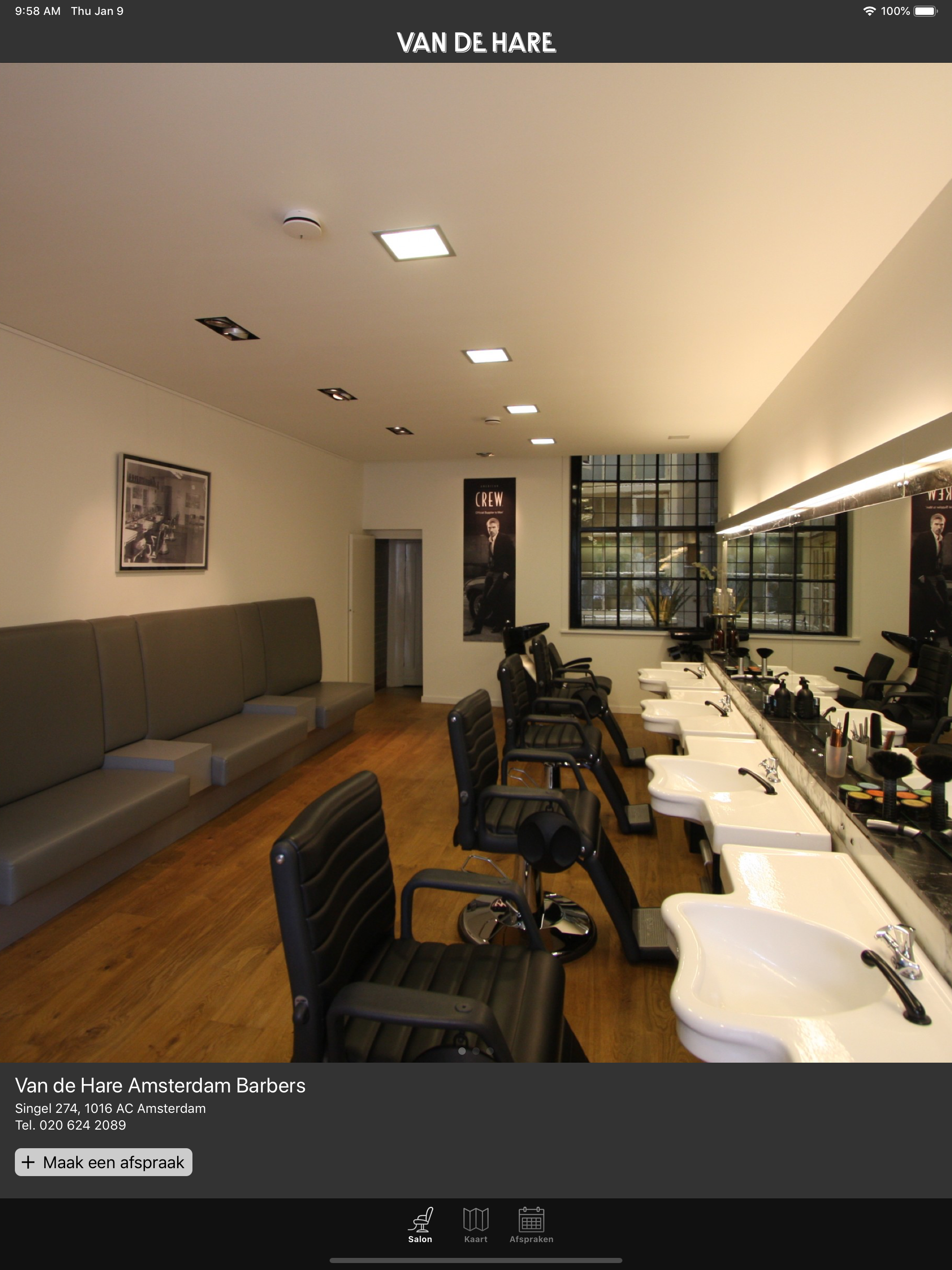 Van de Hare Amsterdam Barbers screenshot 5