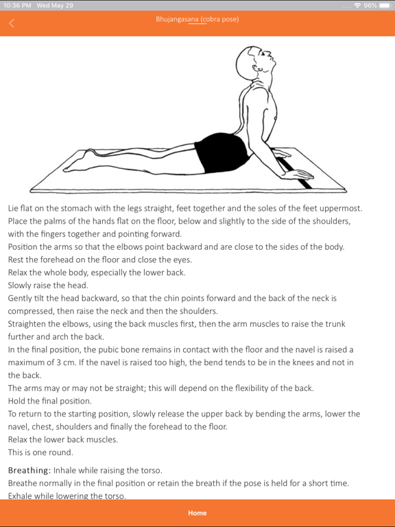 Asana Pranayama Mudra Bandha iPad screenshot 6 - Education app