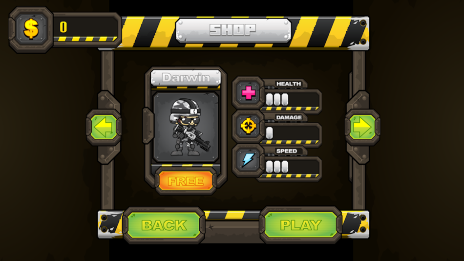 #5. Zombies 2D: Run & Gun (iOS) بواسطة: Wipoo Chatwaranon
