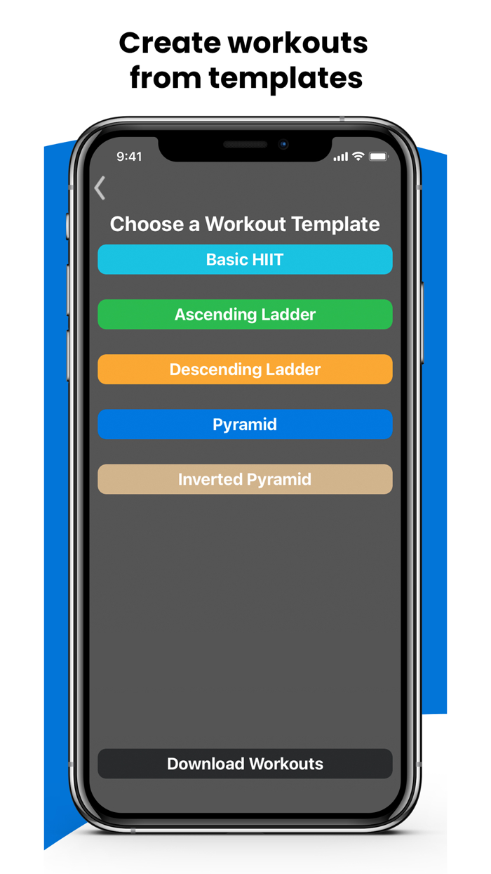 Interval Timer - HIIT Builder