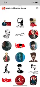 Ataturk Mustafa Kemal Stickers screenshot #3 for iPhone