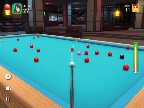Real Snooker 3D iPad screenshot 7 - Games app