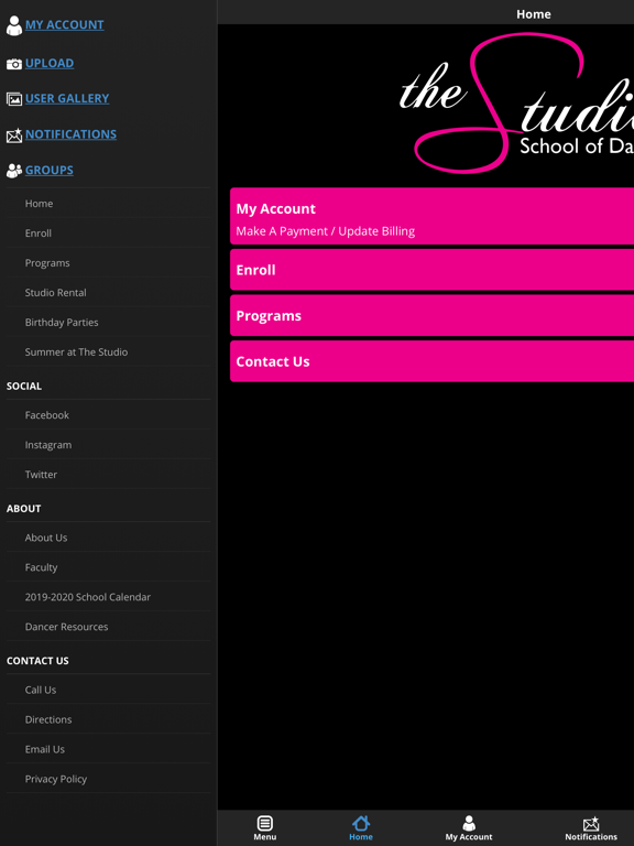 The Studio School of Dance iPad screenshot 2 - Sports app