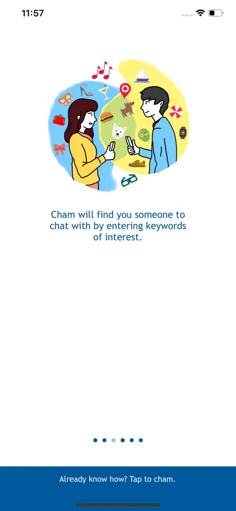 Cham - Random Anonymous Chat