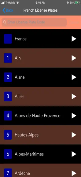 Game screenshot EUPlates apk