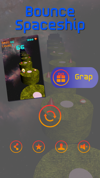 Bounce Spaceship screenshot 4