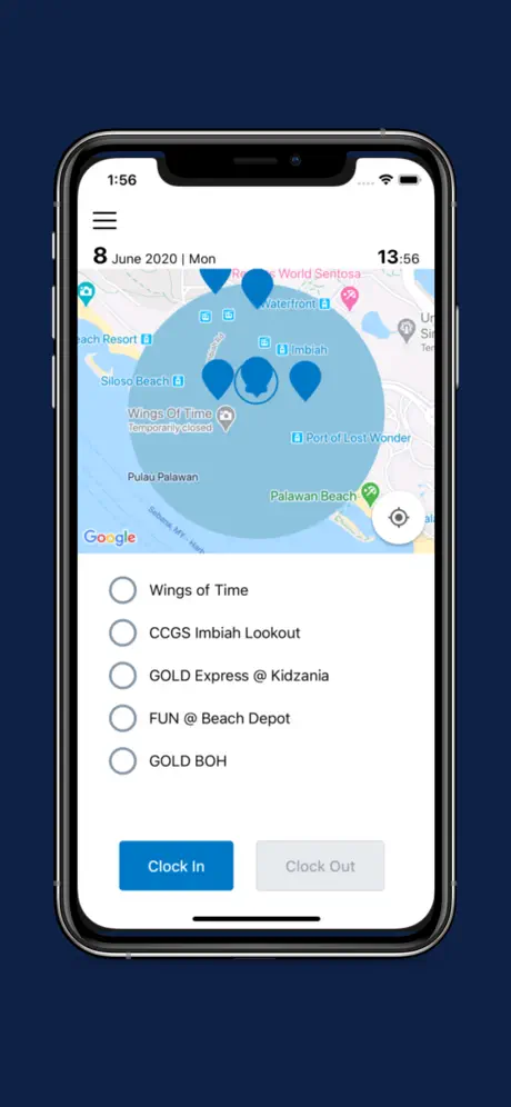 CICO - GPS Worktime Tracker