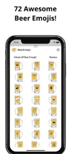 Cold Beer Emojis - Brew Text screenshot #2 for iPhone