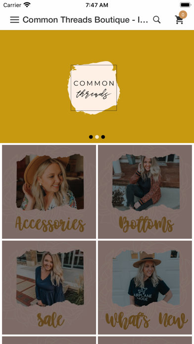 Common Threads Boutique screenshot 2