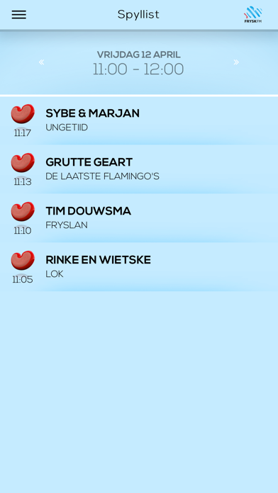 Frysk FM Screenshot