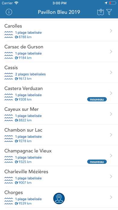 Screenshot #1 pour Pavillon Bleu 2021