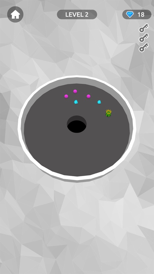 #1. Roll in Hole (iOS) 由: Payal Lakhani