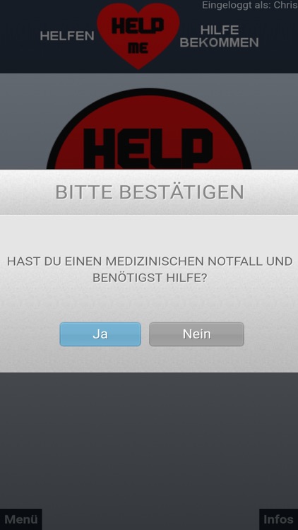 HELP ME (Notfallapp)