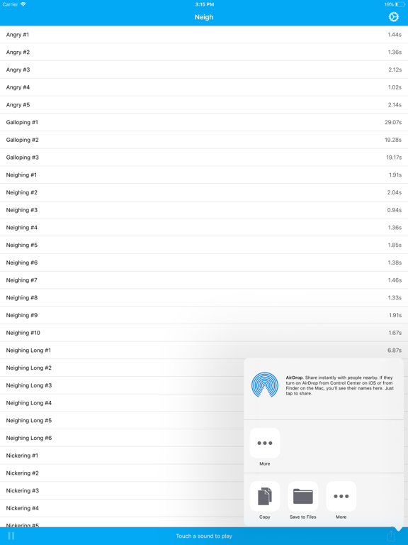 Screenshot #6 pour Neigh - Horse Sounds