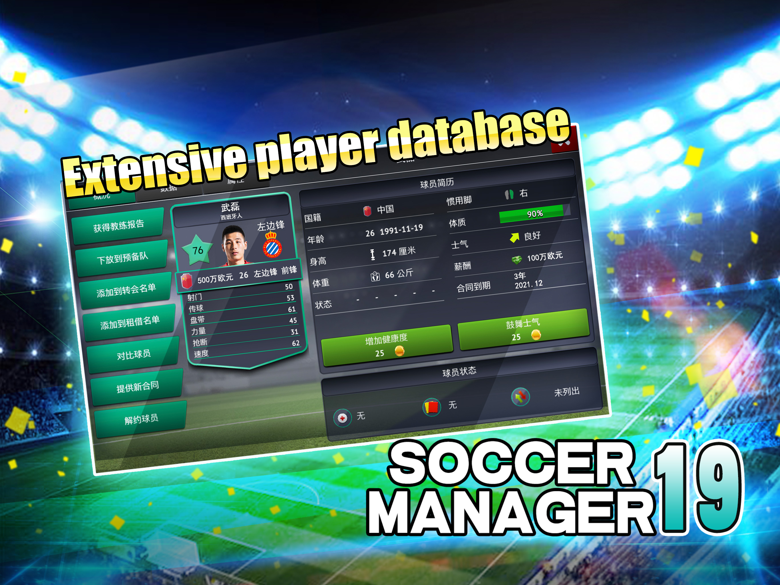 Soccer Manager 2019 - SE screenshot 9
