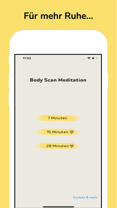 Screenshot #2 pour Body Scan Meditation