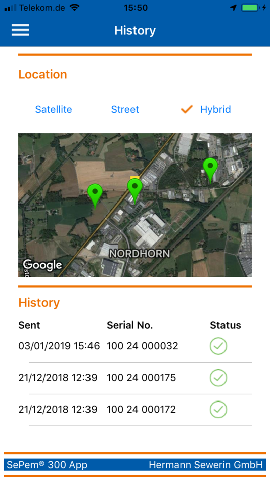 #3. SePem 300 App (iOS) 由: Hermann Sewerin Gesellschaft mit beschraenkter Haftung
