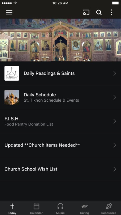 Saint Tikhon Orthodox Church Screenshot