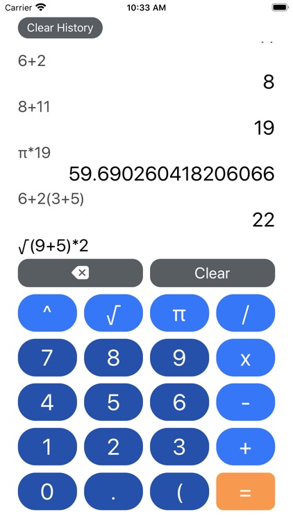 Multi Line Calculator