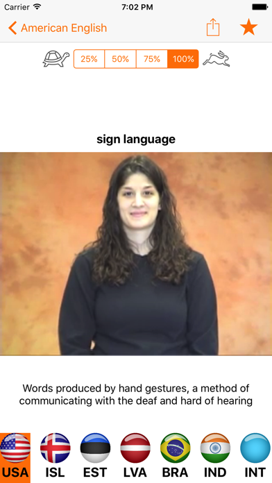 Spread The Sign - Language Screenshot