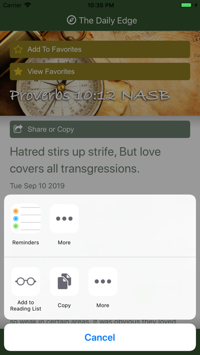 The Edge Daily iPhone screenshot 2 - Lifestyle app