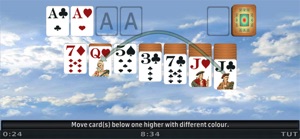 Solitaire 3D. screenshot #1 for iPhone