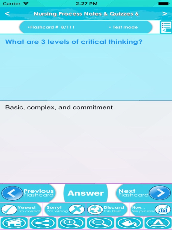 Screenshot #6 pour Nursing Process Exam Prep: Q&A