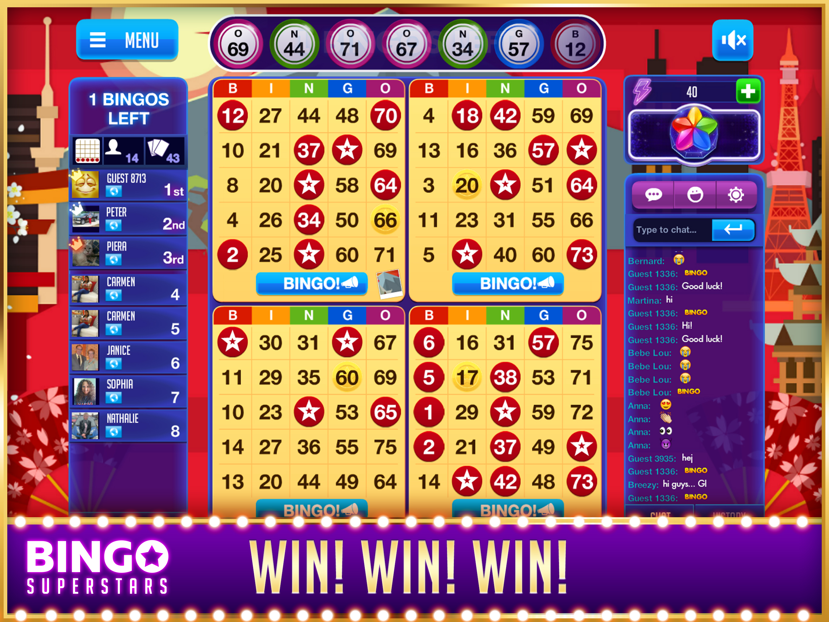 BINGO Superstars™ – Bingo Live