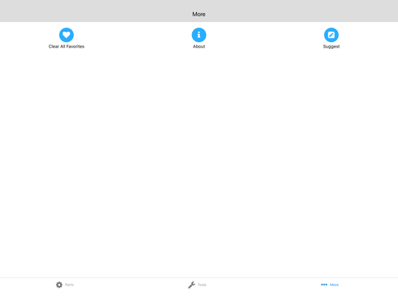 FRC Parts and Tools Guide iPad screenshot 4 - Reference app