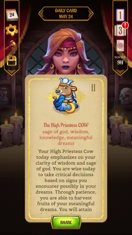 Game screenshot Mystical Mel Horoscope & Tarot hack