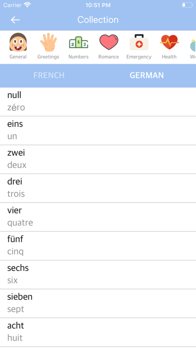 Screenshot #2 pour French-German Dictionary