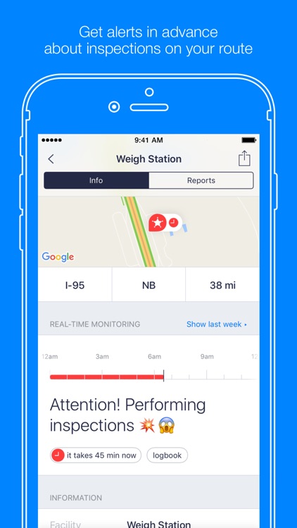 Jack Reports – truckers app