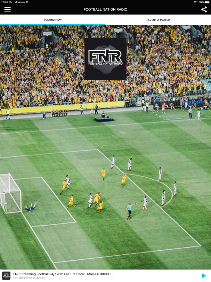 FOOTBALL NATION RADIO