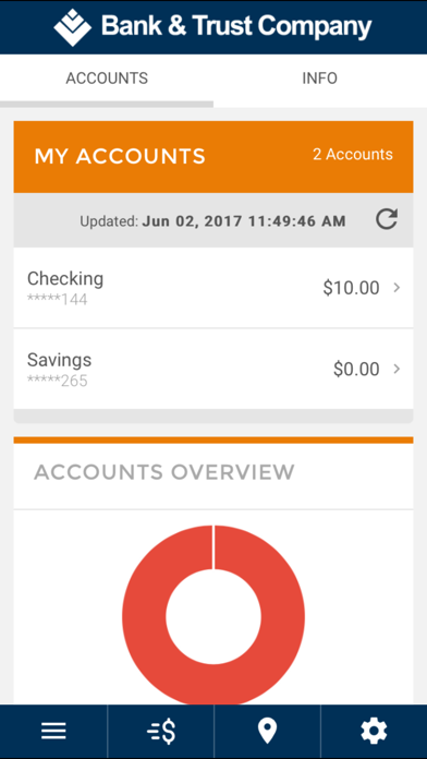 Bank & Trust Company Mobile Screenshot