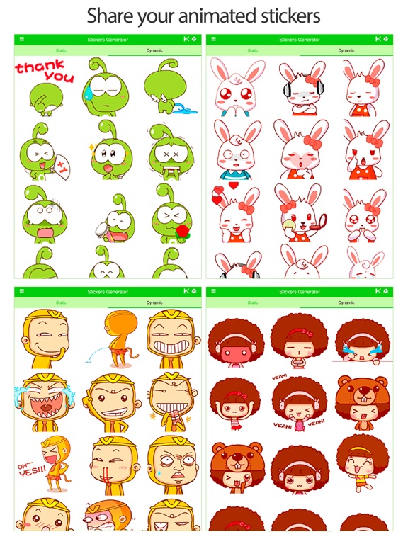 Screenshot #6 pour Sticker Emoticons Generator