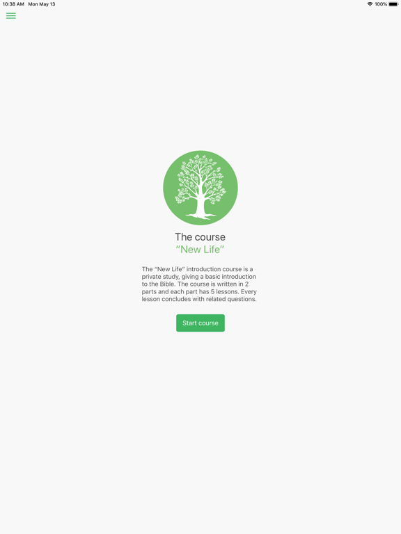 New Life School iPad screenshot 1 - Education app