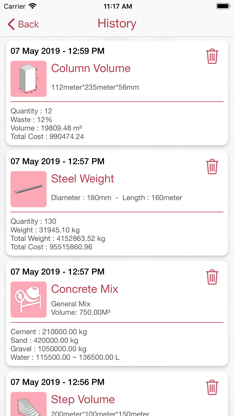 Concrete Calculator, Estimator screenshot 6