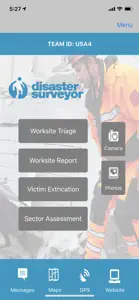 Disaster Surveyor screenshot #1 for iPhone