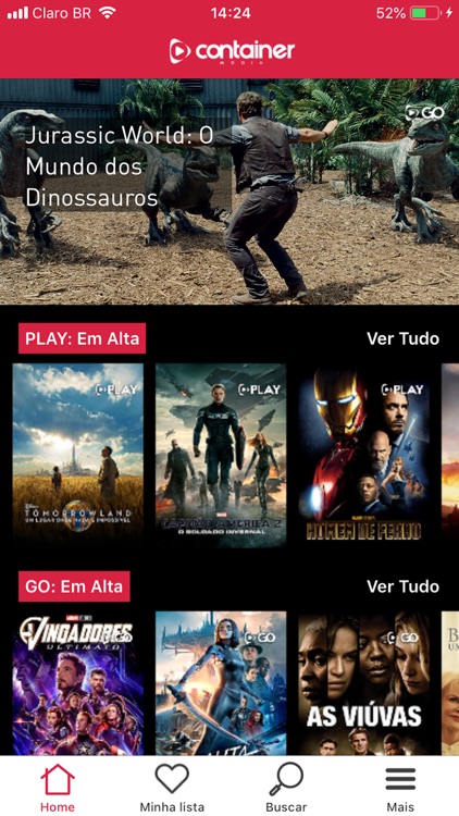 Container Media Play