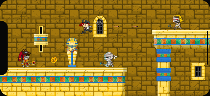 Zombies 2D Run and Gun