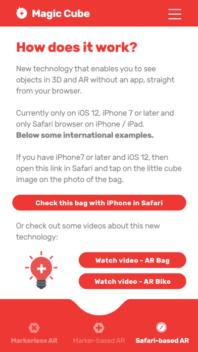 AR Magic Cube screenshot 3