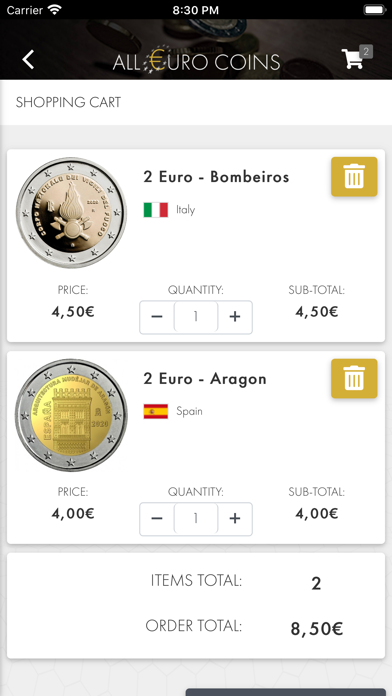 All Euro Coins Screenshot