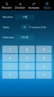 calculadora de porcentajes pro iphone capturas de pantalla 4