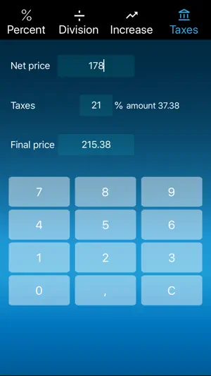 Percent Calculator easy screenshot 4
