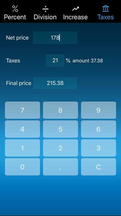 Percent Calculator easy screenshot-3