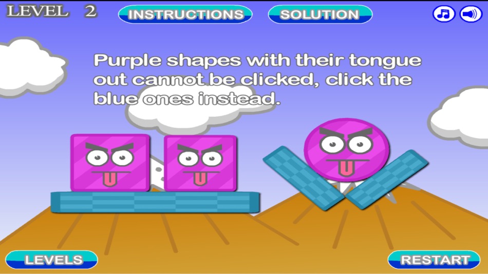 #2. Purple Trouble (iOS) 由: Hooda Math