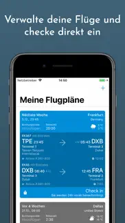 boarding pass - flug check-in iphone bildschirmfoto 2
