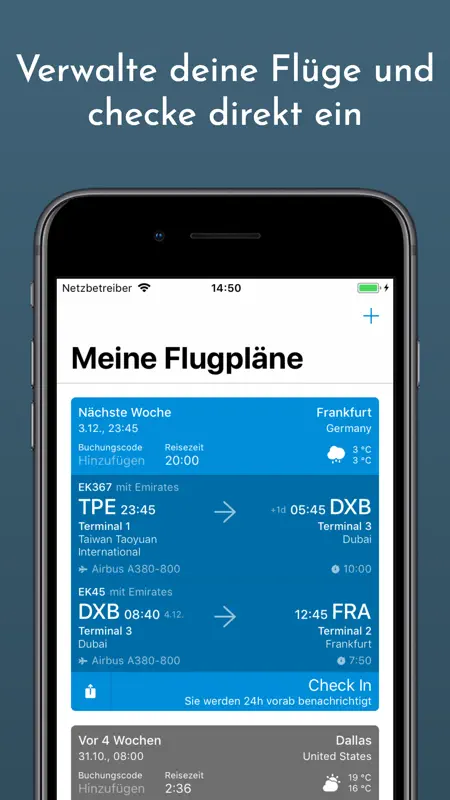 Boarding Pass - Flug Check-in screenshot 2 of 5