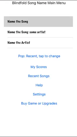 Game screenshot Blindfold Song Name apk